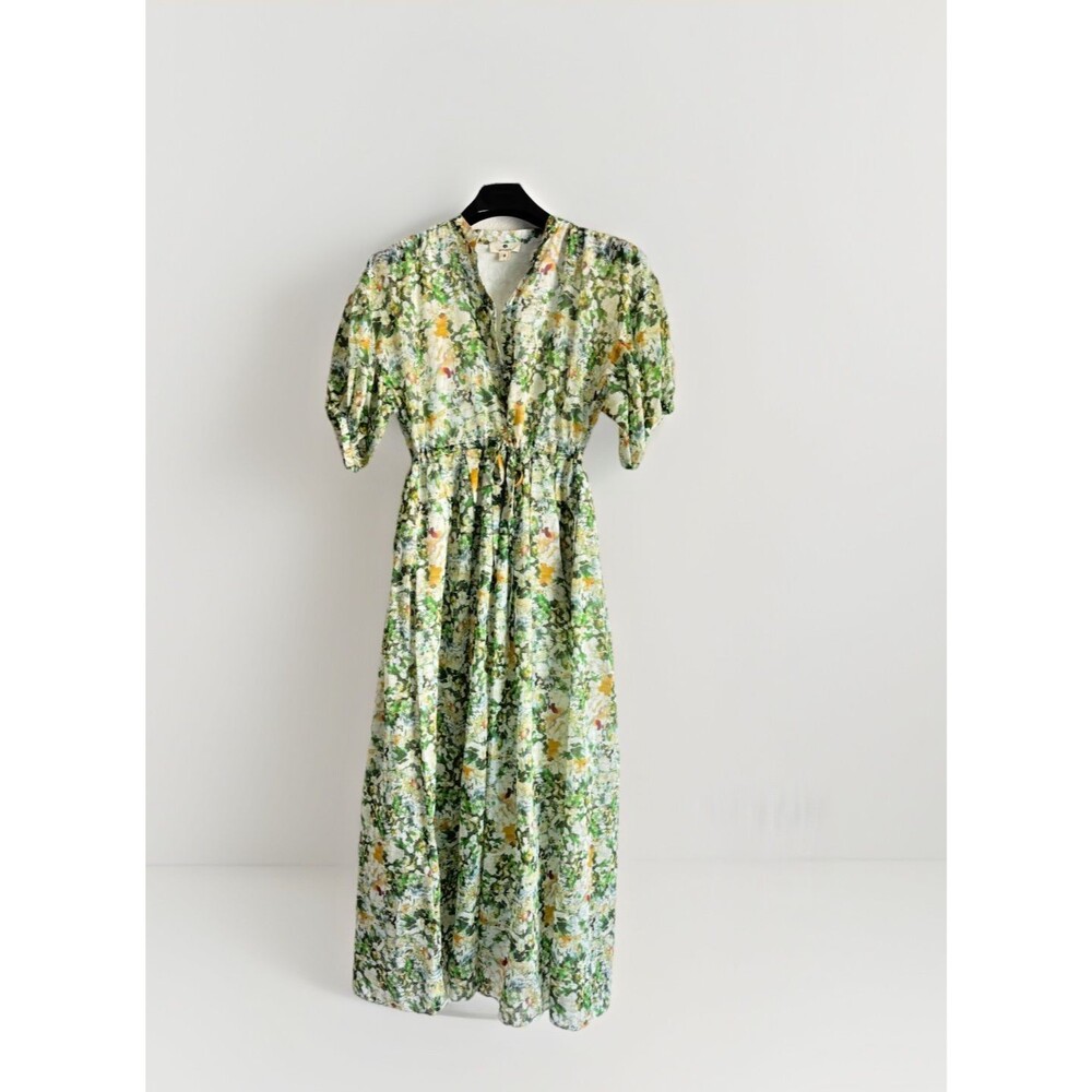 Augustine (Amaya)  by Kelly Coe Monet  Floral Maxi Shirt Dress NZ 8 (US 4) NWOT
